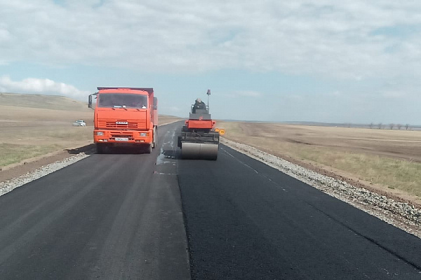 К 1 июня АО «Башкиравтодор» завершит ремонт а/д Аскарово-Альмухаметово-Сибай 