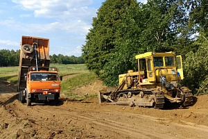 В Гафурийском районе начали строительство автомобильной дороги Таишево - Коварды