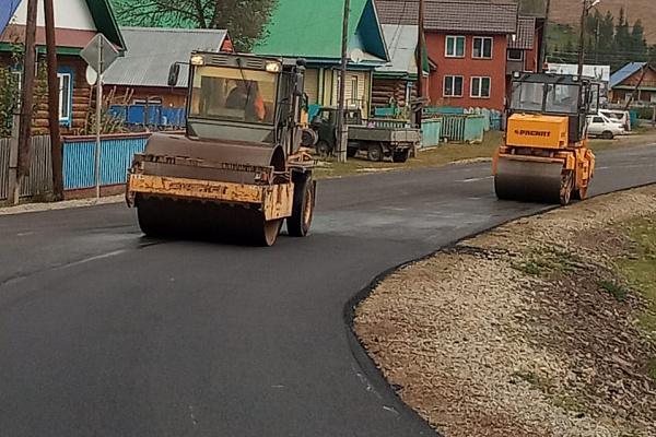 Дорожники Бурзянского района заасфальтировали три деревни