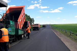 На объектах Учалинского ДРСУ 