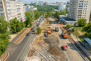 В Уфе продолжается капитальный ремонт бульвара Хадии Давлетшиной