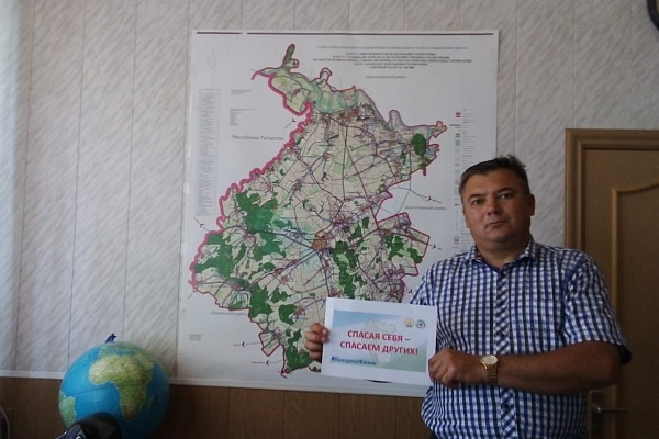 Коллектив АО «Башкиравтодор» присоединился всероссийскому флешмобу #ВакцинаЖизнь