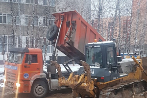 АО «Башкиравтодор» продолжает реконструкцию по улице 8 марта в Уфе