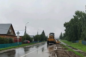 Мечетлинском районе ведется ремонт автомобильной дороги подъезд к с.Алегазово  
