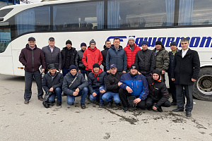 Специалисты «Башкиравтодора» отправились в рабочую командировку в ЛНР