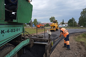 Продолжаются ремонтные работы на автодороге Архангельское-Максим Горький