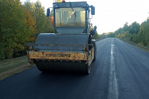 Продолжается ремонт автодороги Старосубхангулово-Кага 