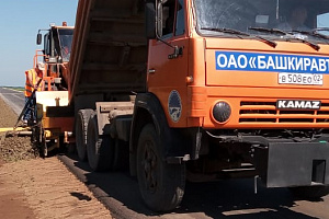 В Илишевском районе ведутся ремонтные работы на а/д Старокуктово - Исанбаево – Аккузево 