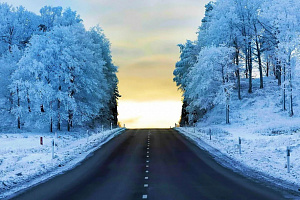 Обстановка на автомобильных дорогах, обслуживаемых АО "Башкиравтодор" на 08:00 часов 08.12.2023