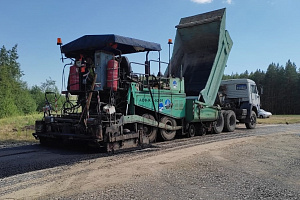 В Дуванском районе ведутся ремонтные работы на автодороге Бирск - Тастуба - Сатка