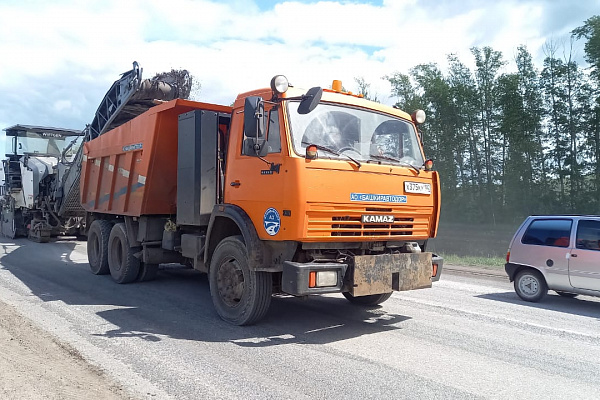 Кармаскалинское ДРСУ приводит в нормативное состояние второй участок автомобильной дороги Уфа-Инзер-Белорецк 