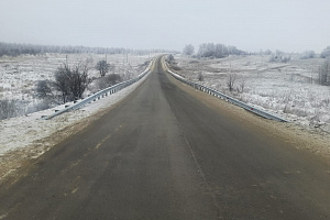 Завершены ремонтные работы на автодороге Танайка-Кушкуль