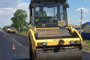 Завершены ремонтные работы на участке автодороги Толбазы-Красноусольский протяженностью 3 км