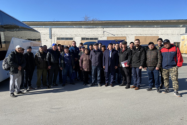 Дорожники «Башкиравтодора» отправились в рабочую поездку в ЛНР