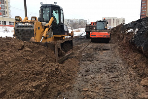 АО «Башкиравтодор» продолжает реконструкцию на трех улицах в Демском районе