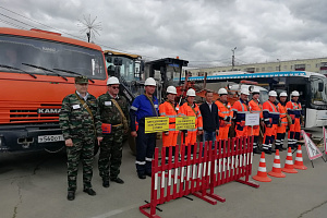 Учалинское ДРСУ принимает участие в командно-штабном учении 